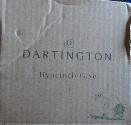 Dartington hyacinth vase box